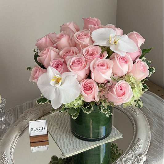Rosaline Vase Arrangement